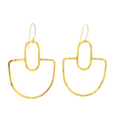 Lotus Jewelry Studio Gold Azure Earrings