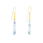 Lotus Jewelry Studio Gold Mia Dendritic Opal Earrings