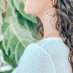 Lotus Jewelry Studio Gold Celeste Hoop Earrings