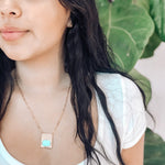 Lotus Jewelry Studio Silver Atoll Turquoise Necklace