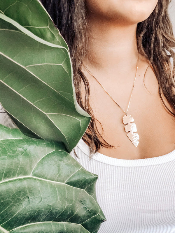 Lotus Jewelry Studio Gold Aloha Necklace