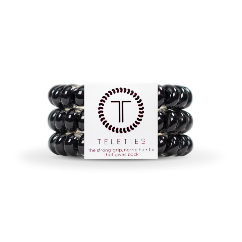 Jet Black Large Teleties