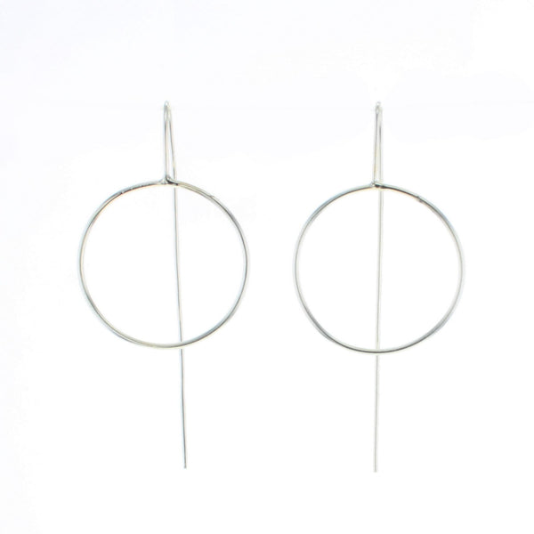 Lotus Jewelry Studio Silver Halo Earrings