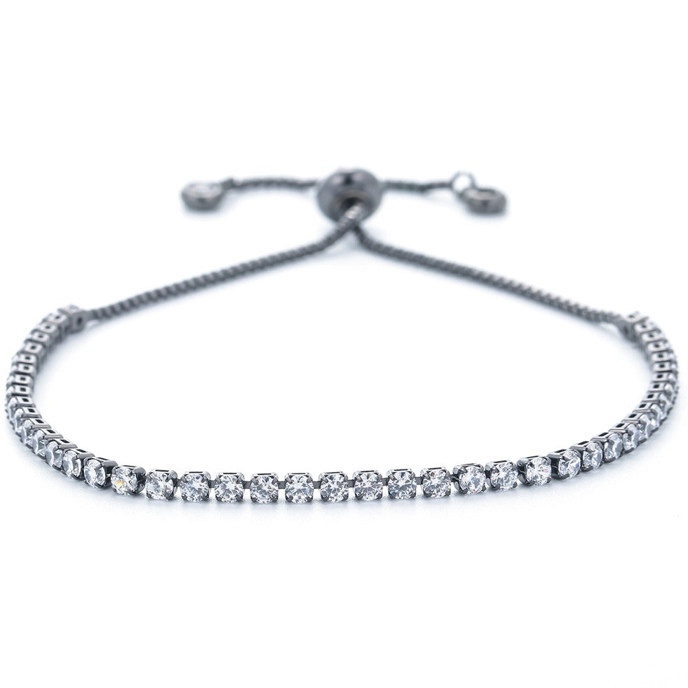 Diamondette Adjustable Bolo Bracelet