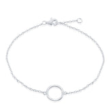 SS Open Circle Bracelet
