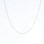 16 Inch Beaded Curb Chain