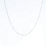 16 Inch Beaded Curb Chain