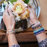 Scout Curated Wears Lava Mini Stone With Chain Stacker Bracelet