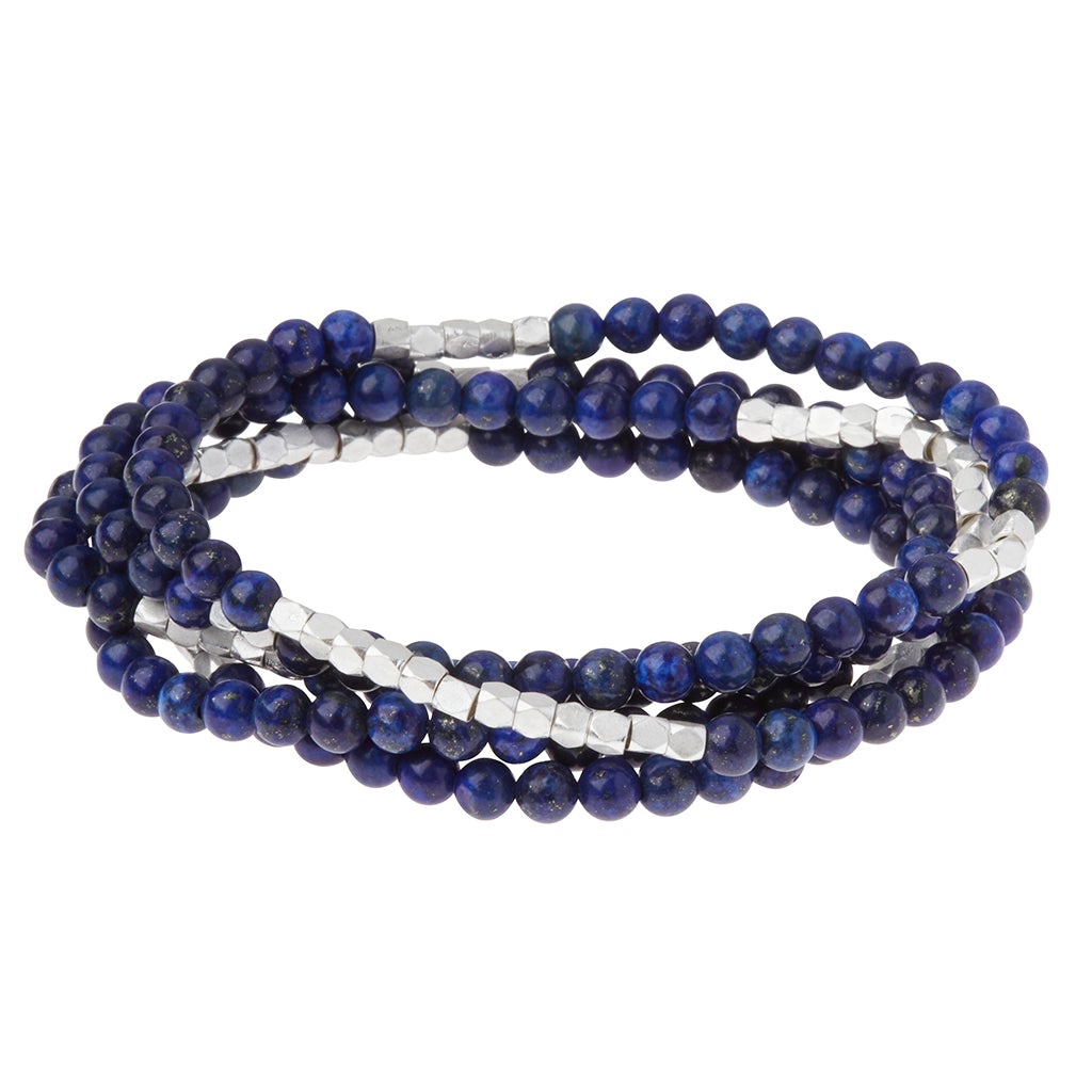 Scout Curated Wears Lapis Silver Stone of Truth Wrap