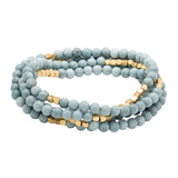 Blue Howlite Stone of Harmony