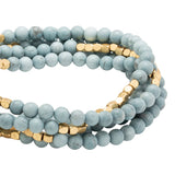 Blue Howlite Stone of Harmony