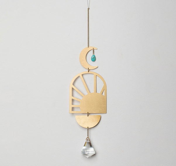 Scout Curated Wears Sunshine and Tourquoise Suncatcher