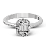 .26ct 14k White Gold Engagement Ring