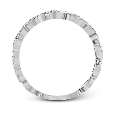 14kt White Gold .24ct Stackable Ring