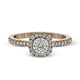 .50ct 14k Rose Gold Engagement Ring