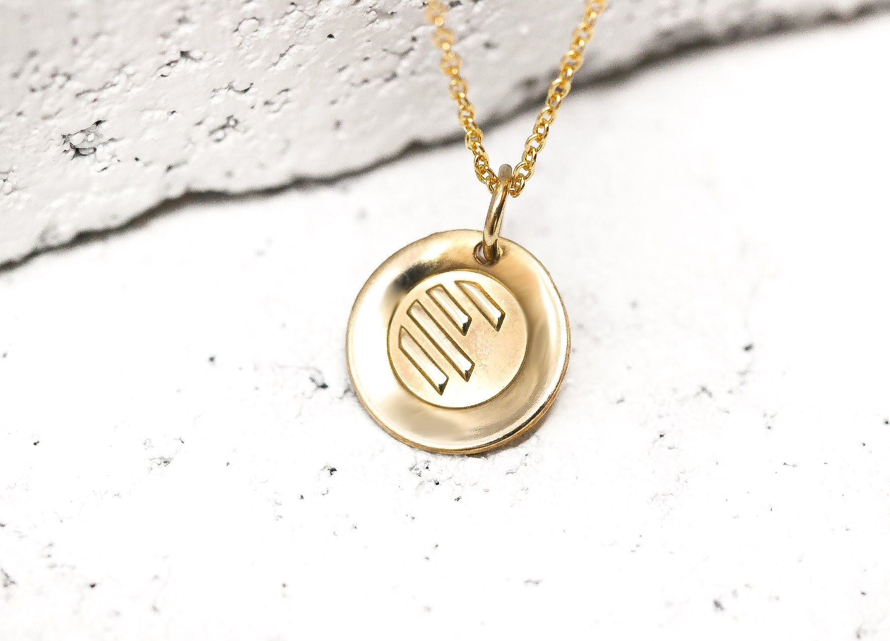 Pieces of Me Gold Athletic Necklace