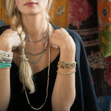 Scout African Turquoise Stone of Transformation Wrap