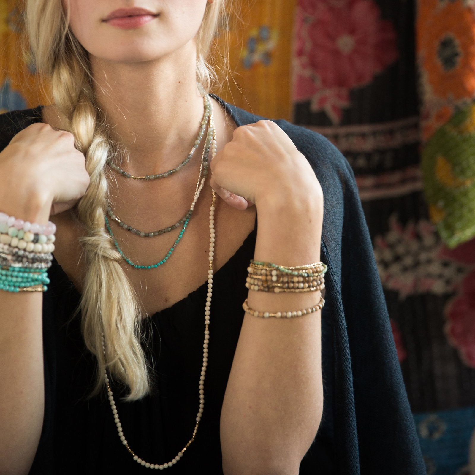 Scout African Turquoise Stone of Transformation Wrap