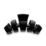 Jet Black Medium Teleties Hair Clip