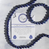 Blue Agate Stacker Bracelet
