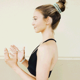 Jet Black Teleties Headband