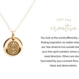 Pieces of Me Gold Creative Necklace