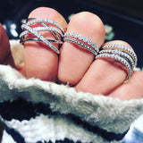 14kt White Gold .48ct Diamond Right Hand Ring