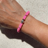 Positive Vibes Flamingo Bracelet