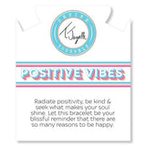 Positive Vibes Sunset Bracelet