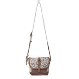 Leaf Print Small Cross Body Bag