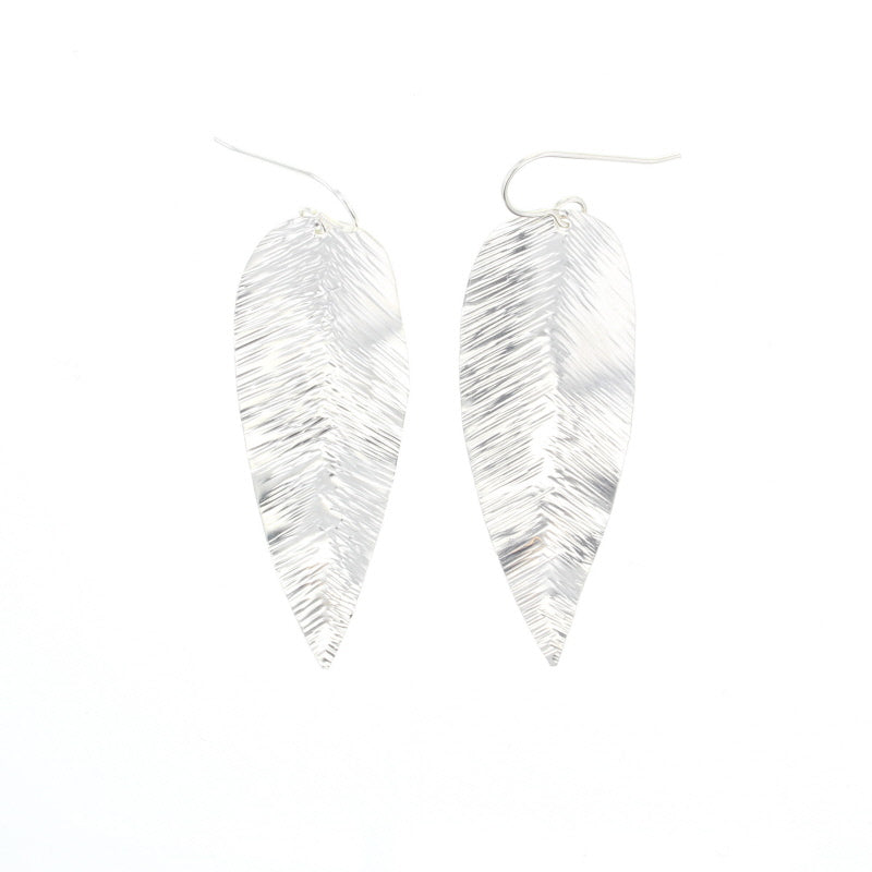 Lotus Jewelry Studio Silver Fern Earrings