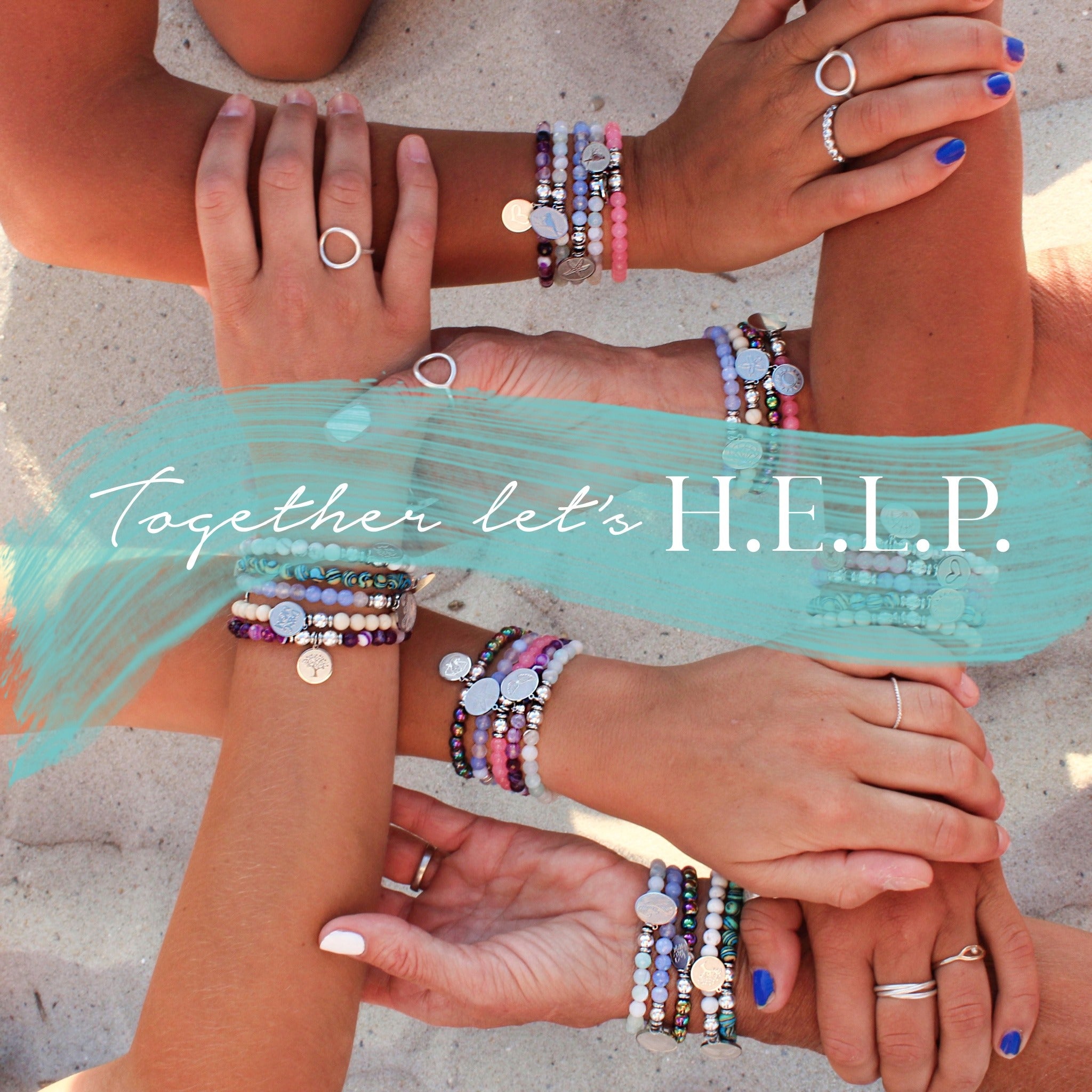 T. Jazelle Help Bracelets