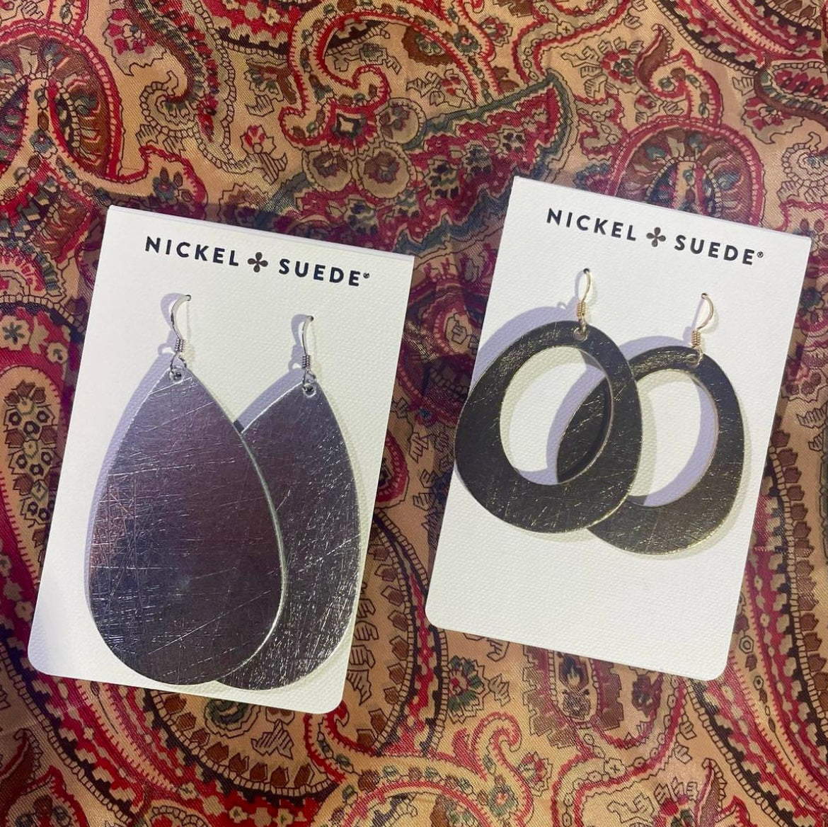 Nickel & Suede