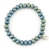 Clarksville Blue & Green Bracelet