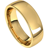 14k Gold Comfort Fit European Style Men's Wedding Band
