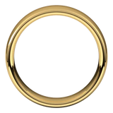 14k Gold Comfort Fit European Style Men's Wedding Band