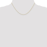 Nespoli Jewelers 10k Yellow Gold .95mm 16 inch Sparkle Rope Chain