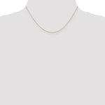 14k Yellow Gold .95mm 16 inch Sparkle Rope Chain