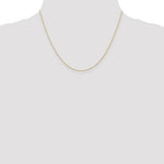 Nespoli Jewelers 10k Yellow Gold .95mm 18 inch Sparkle Rope Chain