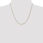 14k Yellow Gold .95mm 20 inch Sparkle Rope Chain