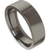 Titanium Comfort Fit Standard Weight Flat Men's Wedding Band
