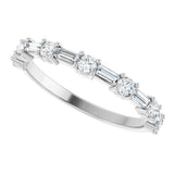 14k Gold .50ct Diamond Wedding Band