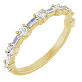 14k Gold .50ct Diamond Wedding Band
