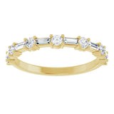 14k Gold .50ct Diamond Wedding Band