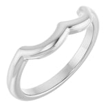 14k Gold Contour Wedding Band