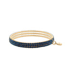 Nespoli's Dark Blue Bracelet Trio