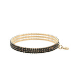 Nespoli's Jet Black Bracelet Trio