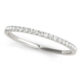 14k Gold Diamond Wedding Band