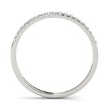 14k Gold Diamond Wedding Band