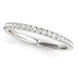 14k Gold Diamond Wedding Band